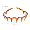 SOIMISS 3pcs Elastic Plastic Toothed Hairband Comb Headbands for Women and Men, Flexible Non-slip Hair Accessories for Sports and Daily Use view 2