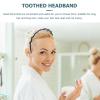 SOIMISS 3pcs Elastic Plastic Toothed Hairband Comb Headbands for Women and Men, Flexible Non-slip Hair Accessories for Sports and Daily Use view 3