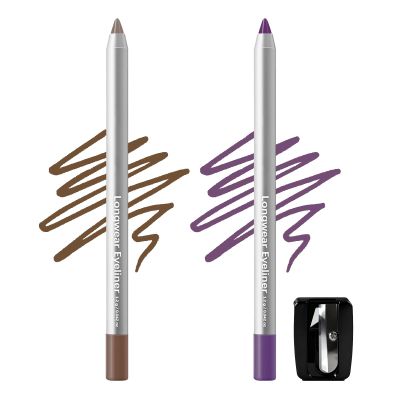Deep Purple Plum Eyeliner Pencil, Smooth No TuggingIdeal for Mature Skin