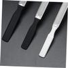 CLISPEED 2pcs Stainless Steel Non-Rust Nail Files for Thick Nails Double-Sided Metal Manicure Tools 13cm 18cm Black Files for Home and Salon Use view 4