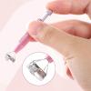 Skrfren 2 PCS Piercing Ball Grabber Tool for Changing Jewelry Diamond Claw Tweezers Jeweler Gem Pick Up Tool Anti Slip 4 Claw Earring Grabber Tools for Small Parts Pickup(Silver+Pink) view 4