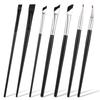 14 Pcs Angled Eyeliner Brush Precision Thin Eye Liner Makeup Brushes Professional Concealer Brow Brushes Soft Flat Eyeliner Brush Makeup Tool for Women Cosmetic Liquid Blending Cream brushes view 1