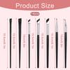 14 Pcs Angled Eyeliner Brush Precision Thin Eye Liner Makeup Brushes Professional Concealer Brow Brushes Soft Flat Eyeliner Brush Makeup Tool for Women Cosmetic Liquid Blending Cream brushes view 2
