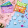Cosblank 24 Pcs Labor and Delivery Nurse Appreciation Gifts 12 Makeup Bag 12 Retractable Badge Reels for Labor and Delivery Nurse Swaddle Specialist Obgyn Maternity Postpartum L&D Doctor Obgyn Gifts view 4
