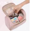 NRFJFOP Large Capacity Travel Makeup bag,Cosmetic Make Up Organizer Case, Flap Wide Pouch for Toiletries view 3