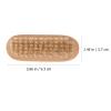 CATIEBYE Wooden Nail Cleaning Brush with Natural Boar Bristle, Manicure Dust Scrub Brush for Home and Salon Use, Fingernail Cleaning Tool for Precise Nail Art Maintenance view 2