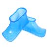 ARTSEWPLY Foot Soak Shoes 1 Pair Small Size 12.5cm Blue High Tube Foot Bath Spa Boots for Home Use and Relaxation view 1