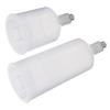 Healvian 2pcs Portable Nano Mist Sprayer Bottles Small Bubble Plastic Face Water Replenishment Device Handheld Beauty Sprayer for Women Facial Hydration view 1