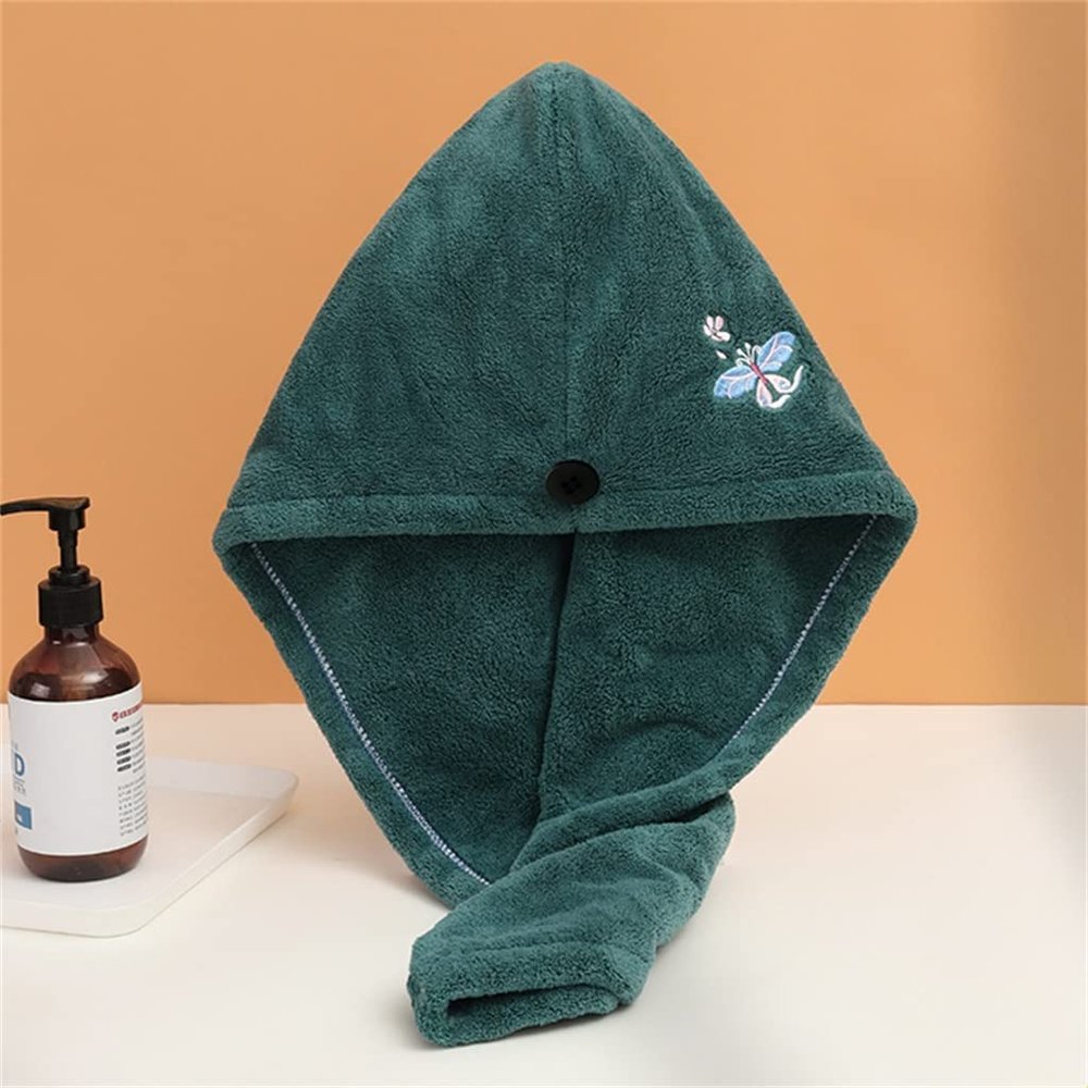 Dry hair cap women wipe wet quick-drying super absorbent headscarf cute Baotou dry towel