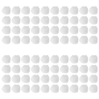 2 Pack Cotton Balls for Face and Nails, Soft White Absorbent