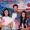 240 PCS 4th of July Temporary Tattoos, Fourth of July Tattoo Supplies, 250 Years American Flag Red White and Blue Decorations for Independence Day USA Party Favors, Patriotic Temporary Stickers view 2