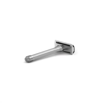 Blackland Blackbird Double Edge Safety Razor for Men - Machined Long Handle Lite Safety Bar - CNC Machined Stainless Steel - Made in USA