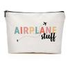 Pilot Gifts Makeup Bag, Aviation Gifts Flight Cosmetic Bags Zipper Pouch view 1