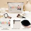 Pilot Gifts Makeup Bag, Aviation Gifts Flight Cosmetic Bags Zipper Pouch view 3
