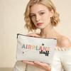 Pilot Gifts Makeup Bag, Aviation Gifts Flight Cosmetic Bags Zipper Pouch view 4