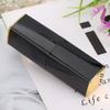 Black Empty Lipstick Containers, DIY Lip Balm Tubes for Homemade Lipstick, Reusable ABS Mold with 12.1mm Inner Diameter, Portable Refillable Case for Cosmetics Crafting (Single opp bag [Glossy view 2