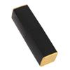 Black Empty Lipstick Containers, DIY Lip Balm Tubes for Homemade Lipstick, Reusable ABS Mold with 12.1mm Inner Diameter, Portable Refillable Case for Cosmetics Crafting (Single opp bag [Glossy view 3