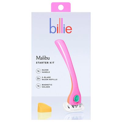 Billie, Razor Kit Malibu Handle, 2 Count