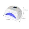 CDGTHYU Nail lamp- Anself 64W Gel Dryer Curing Lamp Polish Machine 110-240V with Lifting Handle Touch Sensor LCD Screen(D) view 2