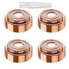 4PCS Replacement Heads for Flawless Gen 2 With Brush view 1
