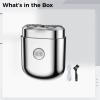 Kronabelle Alloy Electric Shaver, Portable Rechargeable, Waterproof with USB-C, Great for Travel, Low Noise view 3