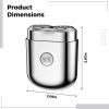 Kronabelle Alloy Electric Shaver, Portable Rechargeable, Waterproof with USB-C, Great for Travel, Low Noise view 4