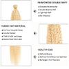 613 Kinky Curly Bundles Human Hair Blonde Bundle Double Weft Brazilian Hair Extensions Soft And Silky 20 22 24 Inch 3 Bundles 150g view 3