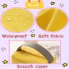 HONKEWN toiletry bag Toiletry Bag Travel Bags Water-resistant Makeup Cosmetic Bag Travel Organizer for Accessories Shampoo Toiletries(Pink) view 3