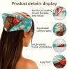 RODAILYCAY 4 Piece Hair Scarf Headband for Women Girls Ice Cream Non Slip Head Covers Elastic Triangle Head Scarf Bandana view 3