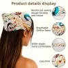 RODAILYCAY 4 PCS Music Notes Hair Scarfs Headband, Triangle Head Scarves, Non Slip Hair Bandanas, Head Kerchief for Women Girls view 3