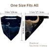 RODAILYCAY 4 Pack Chiffon Hair Scarf, Head Bandanas for Women, Elastic Triangle Hair Bandanas Kerchief, Taurus Constellation view 4