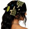 RODAILYCAY 4 Pack Hair Scarfs Headband, Sea Turtle Pattern Triangle Head Scarves, Non Slip Hair Bandanas, Head Kerchief for Women Girls view 2