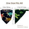 RODAILYCAY 4 Pack Hair Scarfs Headband, Sea Turtle Pattern Triangle Head Scarves, Non Slip Hair Bandanas, Head Kerchief for Women Girls view 4