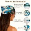 RODAILYCAY 4 PCS Hair Scarfs, Elastic Hair Scarf Headband, Swan Triangle Kerchief, Non Slip Head Hairband Bandanas view 3