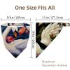 RODAILYCAY 4 PCS Hair Scarfs, Elastic Hair Scarf Headband, Swan Triangle Kerchief, Non Slip Head Hairband Bandanas view 4