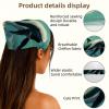 RODAILYCAY 4 Pieces Hair Scarf Headband for Women Girls Whale Non Slip Head Covers Elastic Triangle Head Scarf Bandana view 3
