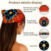 RODAILYCAY 4 Piece Head Scarf, Ladybug Chiffon Bandanas Kerchief, Hair Scarf for Women, Triangle Head Coverings view 3