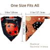 RODAILYCAY 4 Piece Head Scarf, Ladybug Chiffon Bandanas Kerchief, Hair Scarf for Women, Triangle Head Coverings view 4