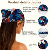 RODAILYCAY Soccer Football 4 PCS Hair Scarfs, Elastic Hair Scarf Headband, Triangle Kerchief, Head Hairband Bandanas view 3