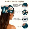 RODAILYCAY 4 Packs Hair Scarf, Chiffon Head Kerchief, Non Slip Triangle Headband Bandana for Women Girls, Baseball view 3