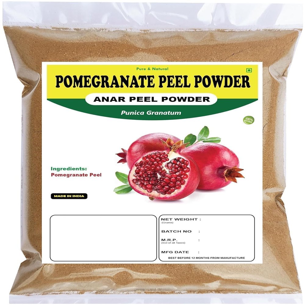 DS Pomegranate Peel Powder - Pack 2x50g - Punica granatum | Anar Peel | Madhulai Thol for Face, Skin & Hair