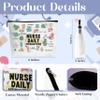 Beshoul Gifts for Nurse Graduates, Daily Affirmations Nurses Graduation Makeup Bag for Women, Nursing Appreciation Gift Cosmetic Pouch Essentials Accessories for Work - G03 view 2