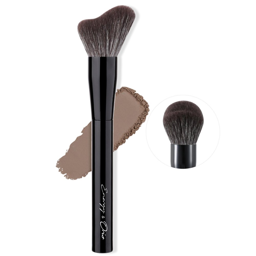 AINOCHI Angled Contour Brush, Professional Face Sculpting Makeup Tool
