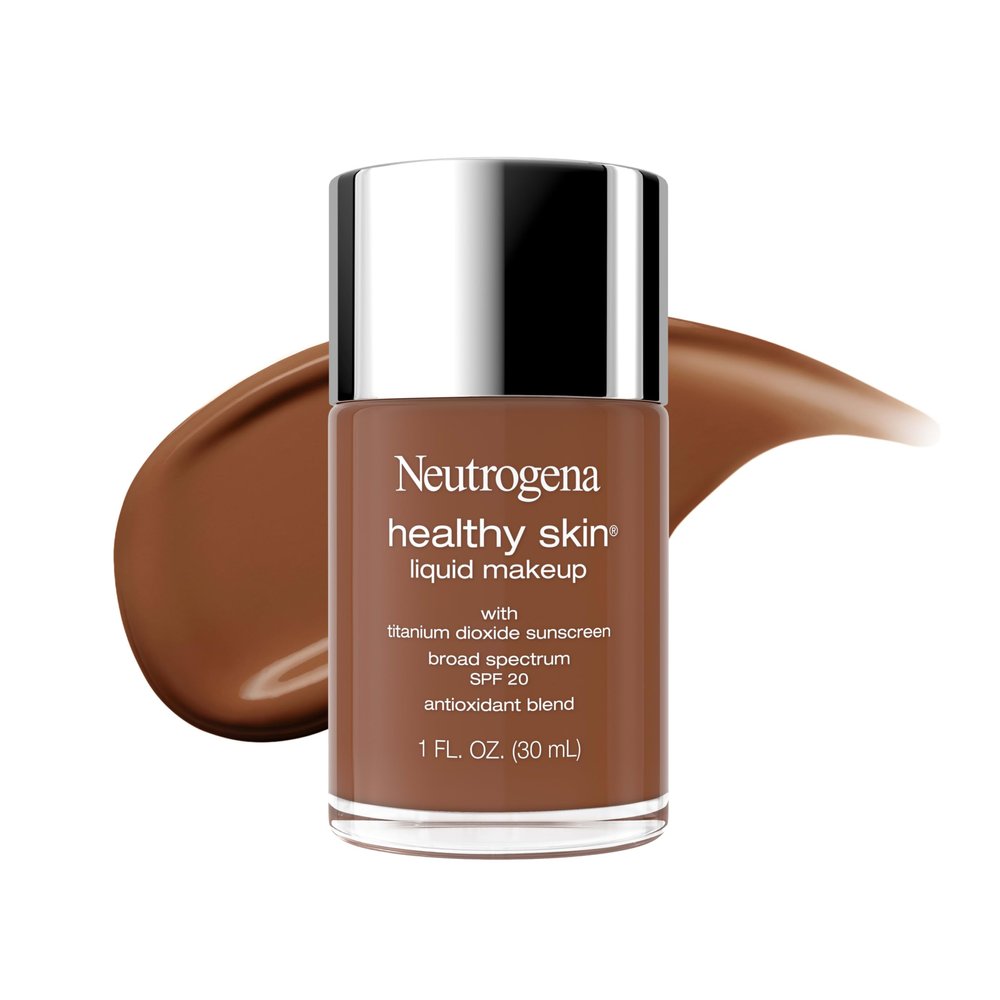 Neutrogena Healthy Skin Liquid Foundation Makeup Rich Golden 540N, 1 fl. oz