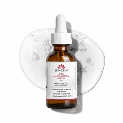 Skin Deva Pro Multi-Action Serum with Exosome Bio-Active Complex, Enhances Skin Radiance, Hydrating Face Serum for Smooth, Even-Looking Skin, Lightweight, Smooth and Boost Visible Radiance, 1 Fl Oz