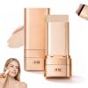 Dual-Ended Concealer Foundation Stick, 2 In 1 Multi-use Stick Makeup With Brush, Sunscreen Foundation For All Skin Types, Brightens, Long-Lasting(02) view 1