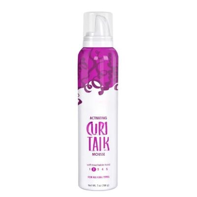 Your's Not Mother's Activating Hair Mousse for Lightweight Hold and frizz-free style -7. oz Pack of 1