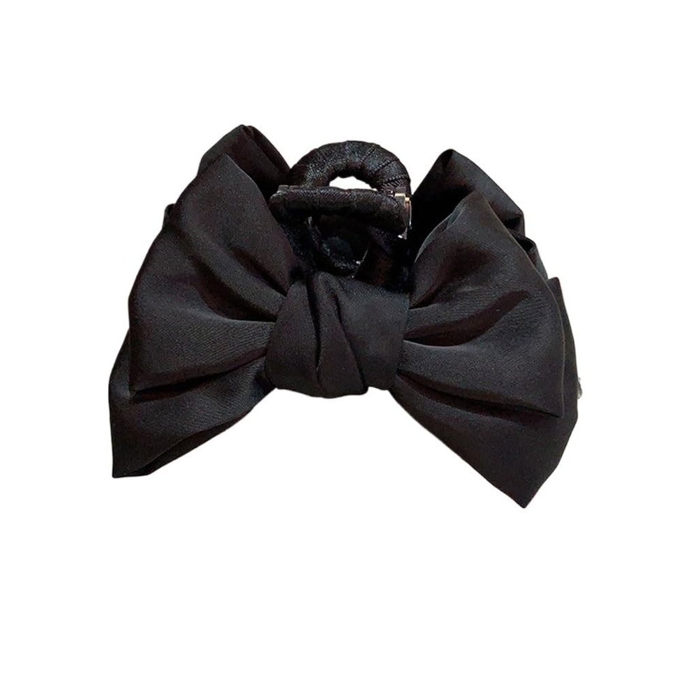 VIDI Hair accessories are elegant and, with a satin bow and fabric Grasp clip