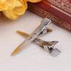 10pcs Flat Clip Pin Metal Single Prong Hair Clips Flat Mouth Square Clip Barrette for Bows Jewelry Accessories view 4
