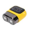 Eminchu Electric Beard Trimmer, LCD Display Alloy Shaver with Precise Trimming, Portable Cordless Grooming Kit, Ideal for Men Home & Travel Use (Yellow) view 3